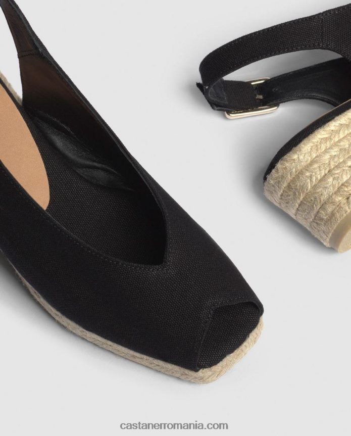 Castaner DOSALIA/3/001 Femei NEGRU 6P2L48147