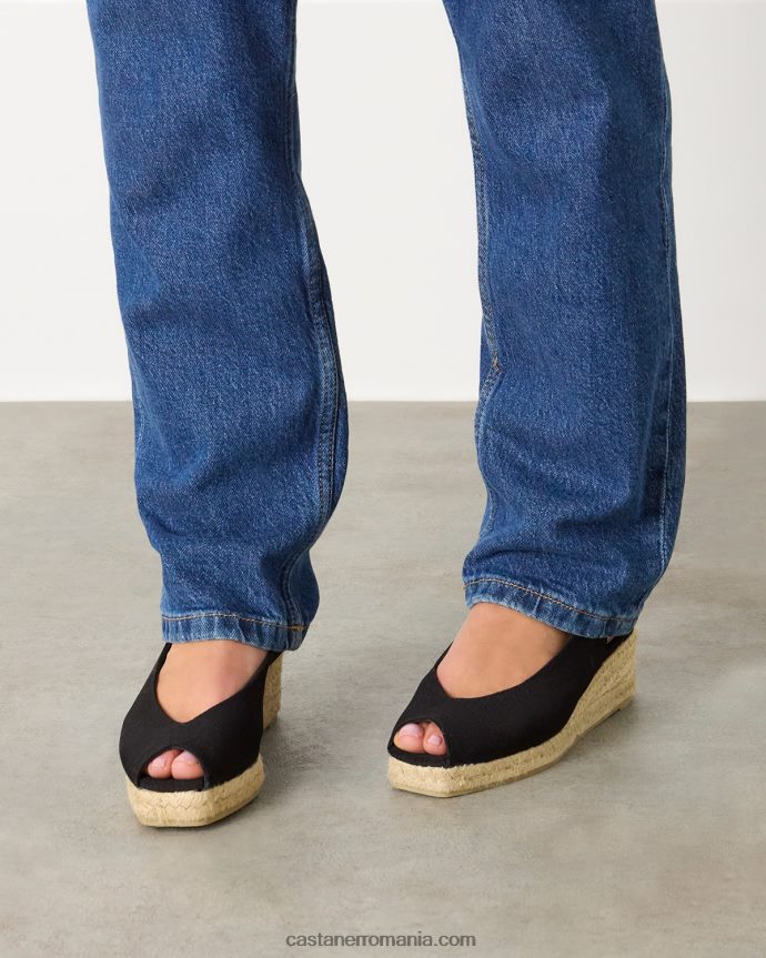 Castaner DOSALIA/3/001 Femei NEGRU 6P2L48147