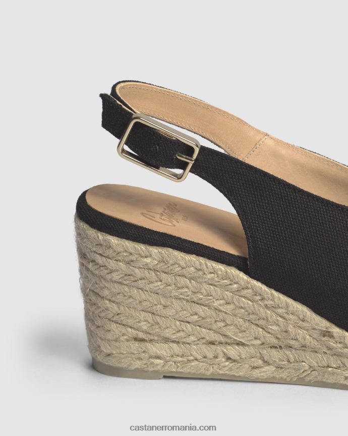 Castaner DOSALIA/6/001 Femei NEGRU 6P2L48173