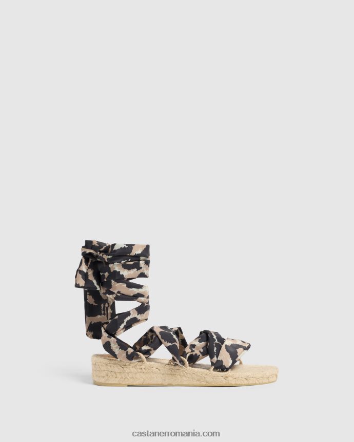 Castaner DOVE DVF/2/155 Femei NATURAL/NEGRU 6P2L48175