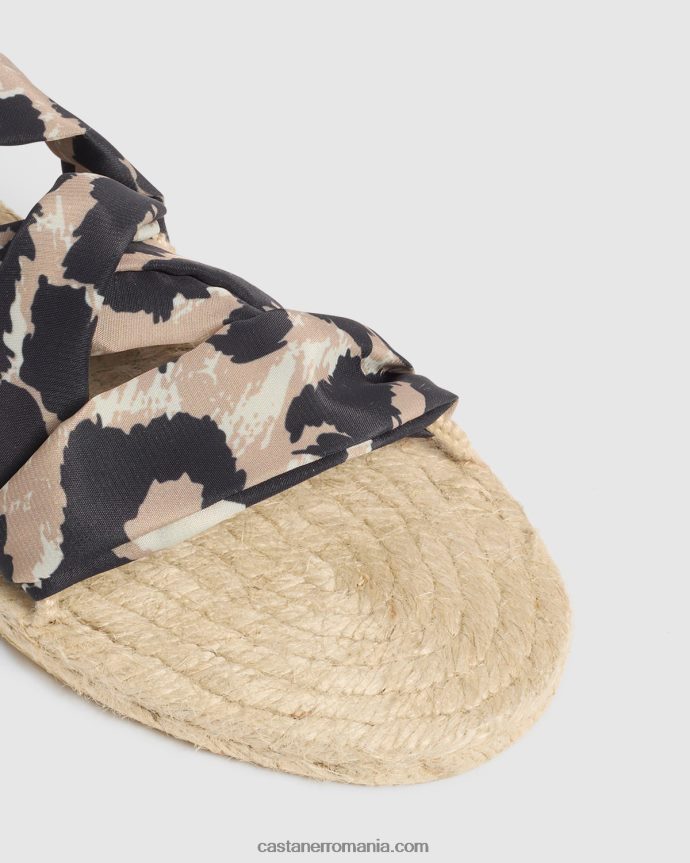 Castaner DOVE DVF/2/155 Femei NATURAL/NEGRU 6P2L48175