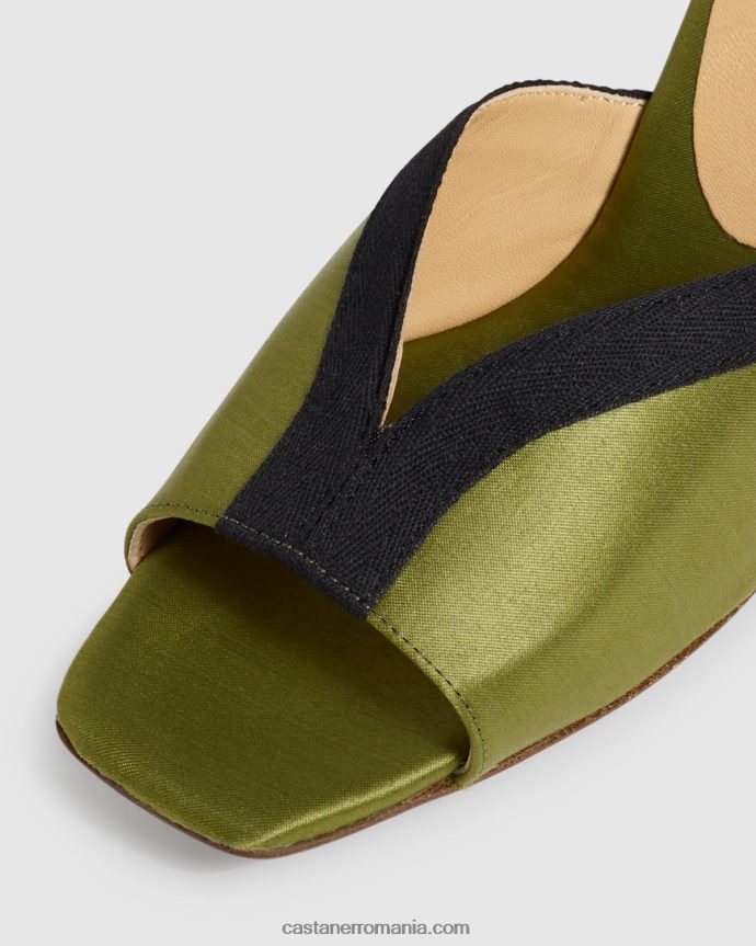 Castaner FLORINDA/8/129 Femei VERDE/NEGRU 6P2L48152