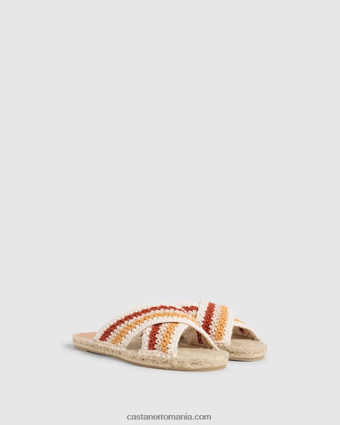 Castaner PAKA/134 Femei TAN/MULTICOLOR 6P2L48184