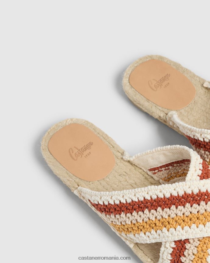 Castaner PAKA/134 Femei TAN/MULTICOLOR 6P2L48184