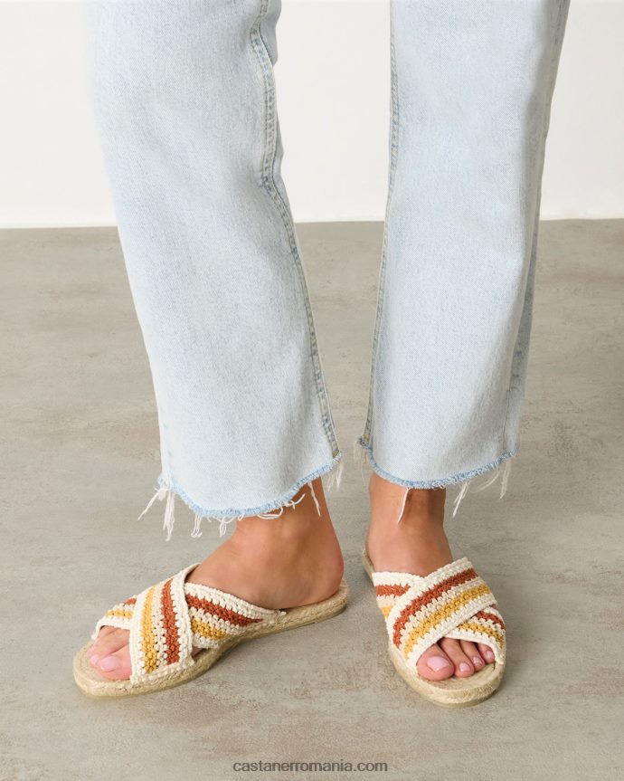 Castaner PAKA/134 Femei TAN/MULTICOLOR 6P2L48184