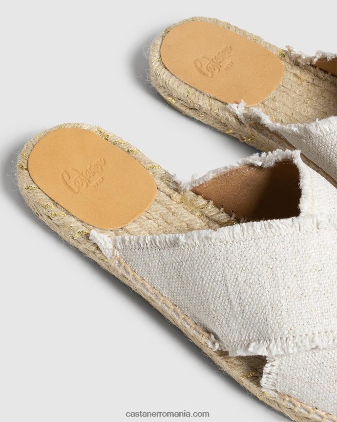 Castaner PALMERA/032 Femei ALB/AUR 6P2L48177