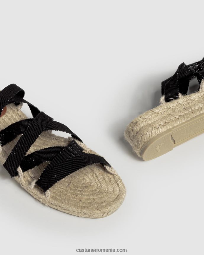 Castaner PALOMA/2/018 Femei NEGRU 6P2L48176