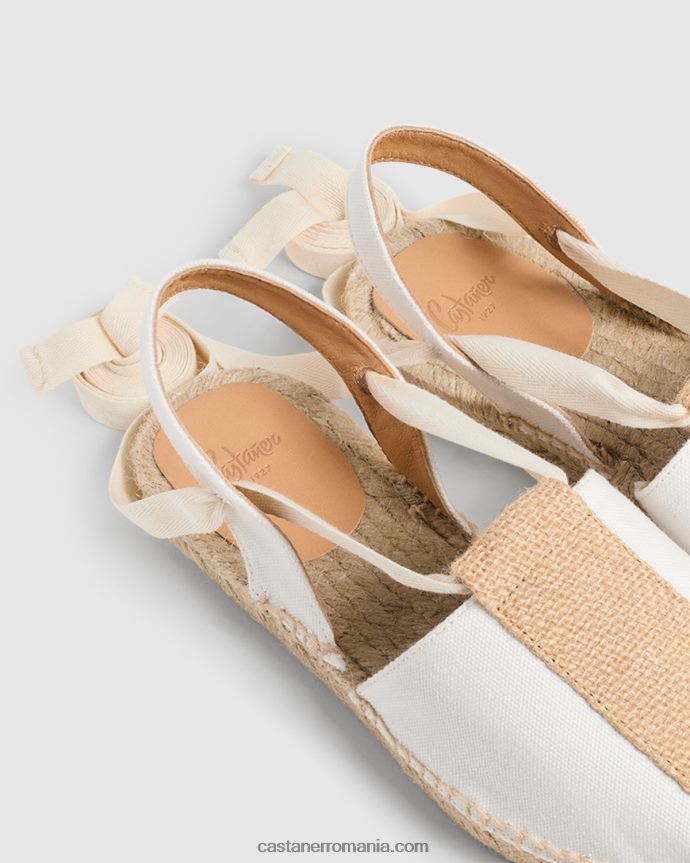 Castaner PANCHI/001 Femei ALB 6P2L48183