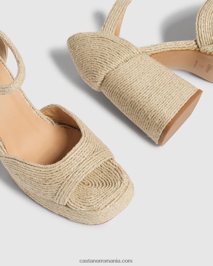 Castaner VANESA/149 Femei NATURAL 6P2L48192