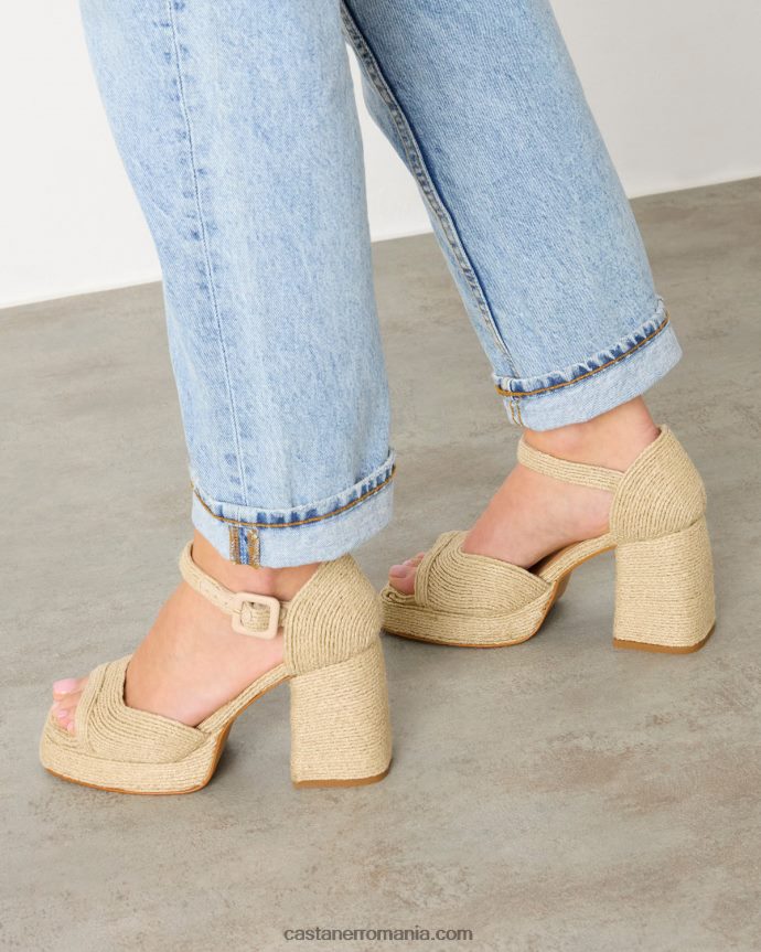 Castaner VANESA/149 Femei NATURAL 6P2L48192