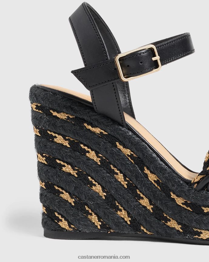 Castaner JOAQUINA/136 Femei NEGRU/AUR 6P2L48388