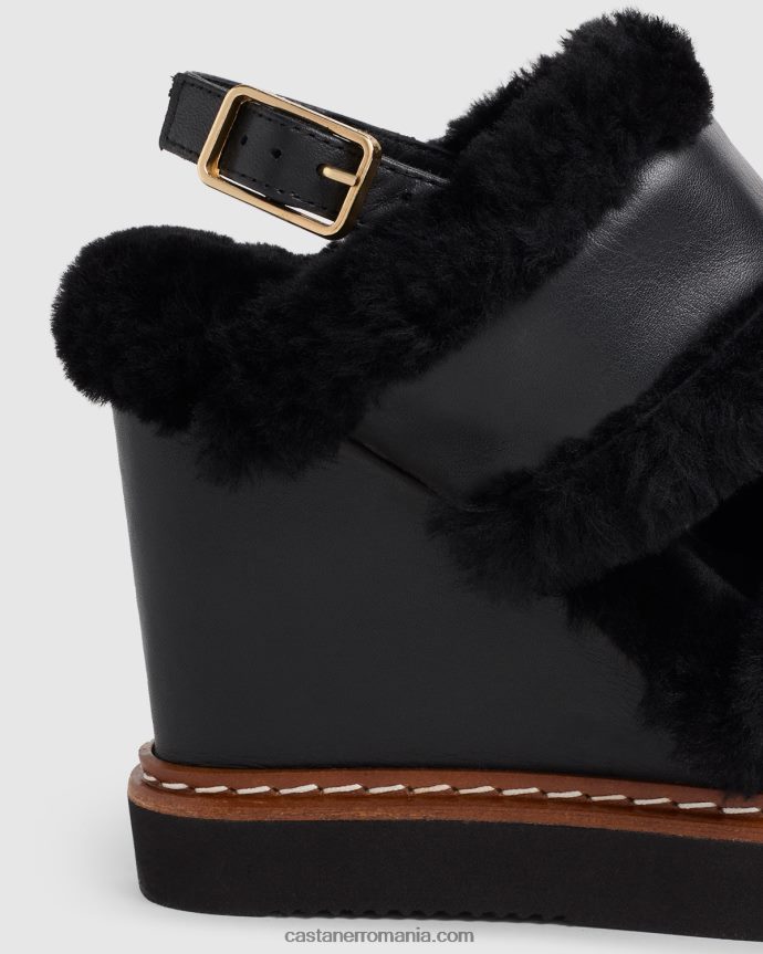 Castaner JUANA/114 Femei NEGRU 6P2L48403