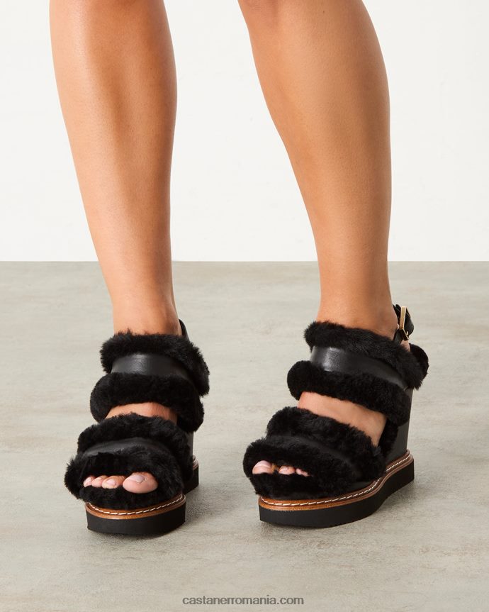 Castaner JUANA/114 Femei NEGRU 6P2L48403