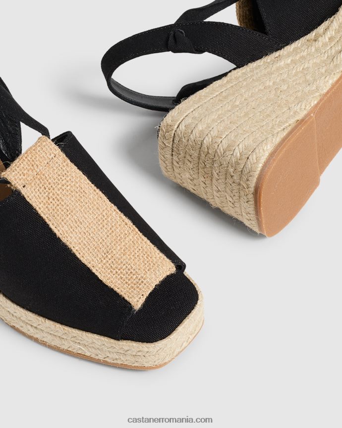 Castaner TELMA/001 Femei NEGRU 6P2L48396